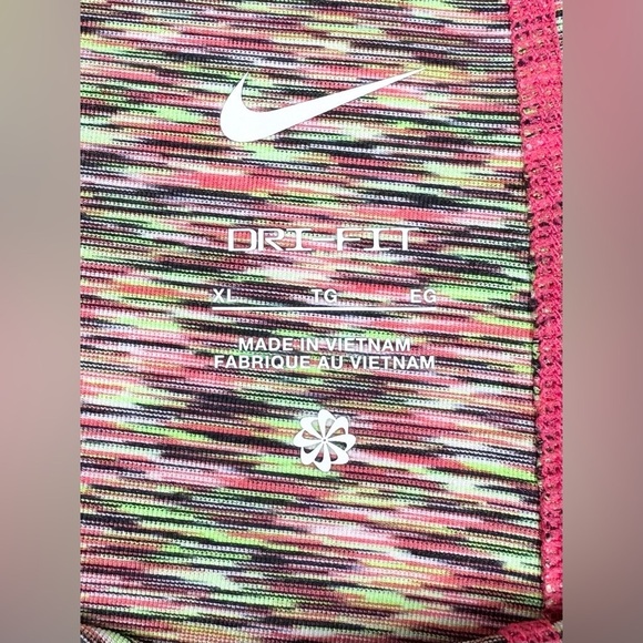 Nike Women's Pro 3" Spacedye Shorts in Multi Size XL - Picture 4 of 11